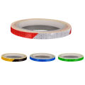 Kqueebee Reflective Tape Fluorescent Bike Bicycle Cycling Reflective Stickers Adhesive Tape Bike Stickers Bicycle Accessories Blue. 