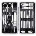 19Pcs/Set Pedicure Manicure Kit Nail Clippers Cleaner Cuticle Grooming Tools. 