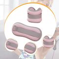 1 Piece Adjustable Fitness Wrist and Ankle Weights 0.5kg– Premium Sandbags for Strength Training, Yoga, Running, Pilates & Physical Therapy (Pink). 