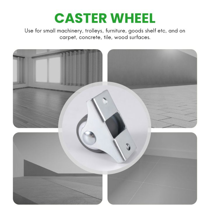 8PCS%20TPE%20Caster%20Wheels%20Duty%20Fixed%20Casters%20with%20Rigid%20Non-Swivel%20Base%20Ball%20Bearing%20Trolley%20Wheels%20Top%20Plate%201%20Inch%20-%20Image%205