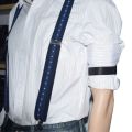 Women's Cuff Shirt Wedding Party Bracket Garter Adjustable Cuff Sleeve Elastic Accessories Pair 1 Garment Arm Strap Arm Band Bracket Sleeve Non-Slip Bracket Men's. 