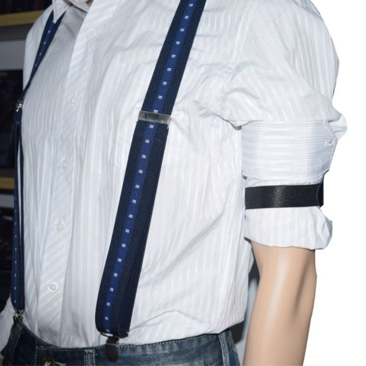 Women's%20Cuff%20Shirt%20Wedding%20Party%20Bracket%20Garter%20Adjustable%20Cuff%20Sleeve%20Elastic%20Accessories%20Pair%201%20Garment%20Arm%20Strap%20Arm%20Band%20Bracket%20Sleeve%20Non-Slip%20Bracket%20Men's%20-%20Image%207