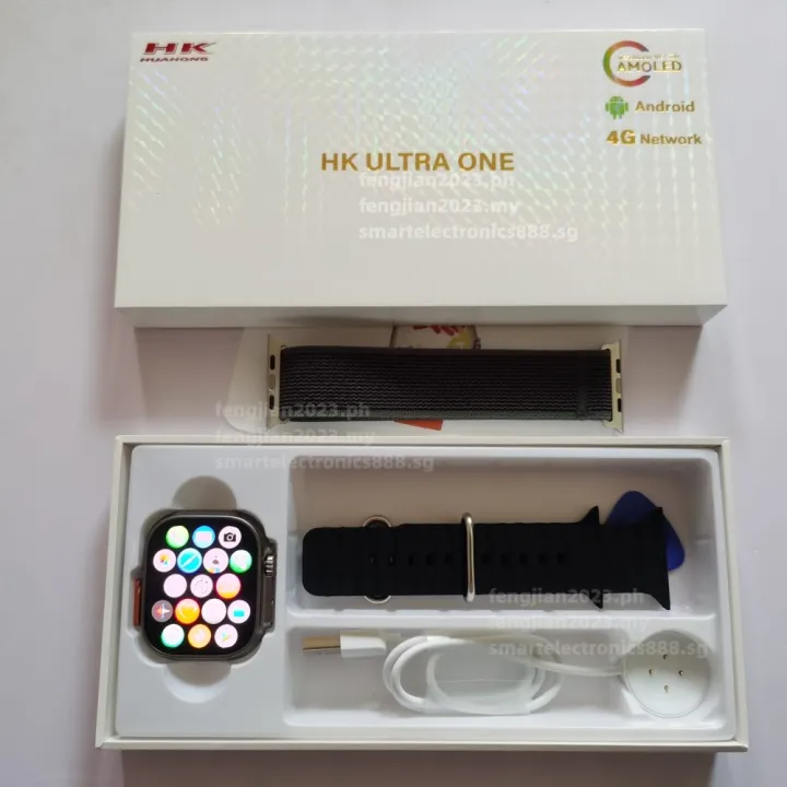 HK%20Ultra%20one%20Smart%20Watch%204G%20Sim%20Card%20Support%20with%20Side%20Camera,%202.2'Amoled%20Hd%20Display,%20100%20+%20Sports%20Mode,%20WiFi%20GPS,%20Video%20Calling,%20Smartwatch%20for%20Men%20and%20Women%20-%20Image%203