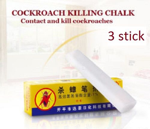 Laxman Rekha Chalk For Cockroaches & Ants killing (3 pcs)