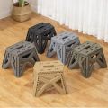 Portable Modern Outdoor Folding Step Stool Small Plastic for Apartment Storage Fishing Camping Home Use. 