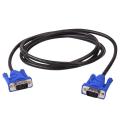 15Ft 1.5M VGA SVGA Male to Male M / M Cable Cord for PC Monitor Projector - Black. 
