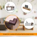 8 Pieces of Baby Proofing Corner Guards I Pre-Taped Corner Protectors I Child Safety Edge Guards I 8 Pieces Brown |  Foam Table Corner Guard Protector Furniture, Sharp Corner Cushions for Baby Safety & Baby proofing | Furniture Protector. 