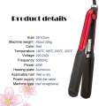 Kemei KM-531 Red/Black Flat Iron Hair Straightener. 