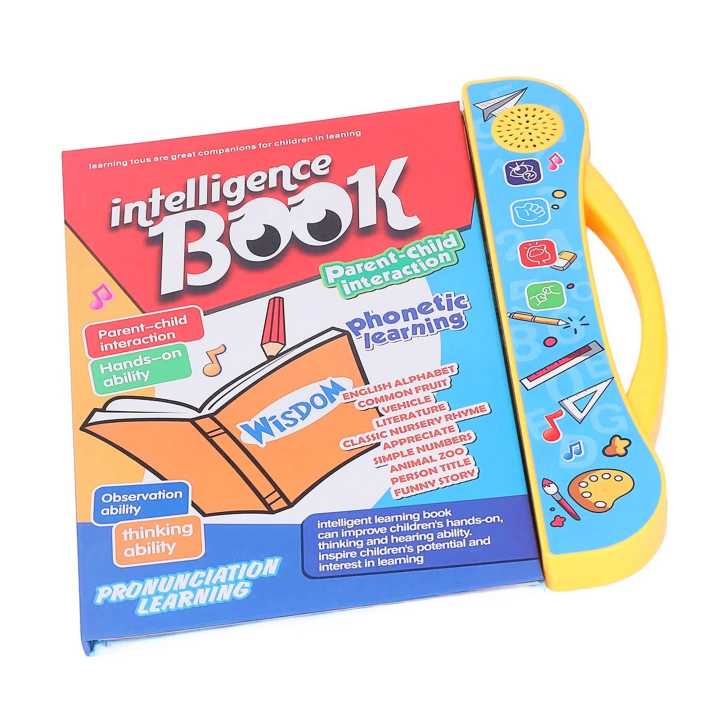 English Educational Phonetic Learning Talking Book for Kids  (Multicolor)