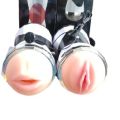 SS1 Handsfree  Vibration Masturbation Cup 4D  Dual Channel Male Wet Vagina ( With Real Sound And  Earphone ). 