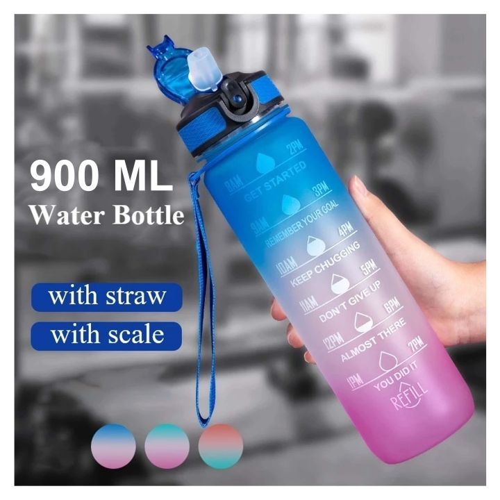 Sports%20Water%20Bottle%20With%20Straw,%20900%20%20ml,%20With%20Filter%20Time%20Marking%20And%20Leakproof%20Pack%20of%201%20pcs%20-%20Image%202
