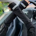 Linguolin Outdoor Driving Sunscreen Ultraviolet Light Thin Ice Silk Loose Large Size Sleeve Cover Arm Gloves Men Women Glove Sarung Hand Sun. 