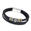 【VisioN Super Shop】PU braided bracelet buckle bangle for men vintage bracelet bangle. 