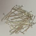 Head Pins Silver Colored 3 CM For DIY Crafts & Jewelry Making. 50 Grams. 