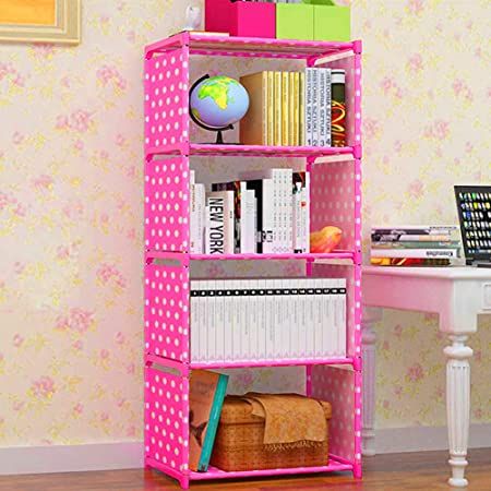 DIY%20Kids%20Bookshelf%20Organizer%20Multi-Layer%20Storage%20Rack%20with%20Reinforcement%20-%20Modern%20Pink%20Polka%20Dot%20Design%20-%20Image%203