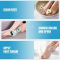 Electric Grinder Auto Pedicure Tools Sandpaper File Dead Wet Dry Hard Skin Callus Remover Rechargeable Foot Cleaner. 