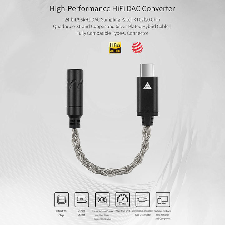 DAC%20Type-C%20To%203.5mm%20Jack%20HiFi%20Audio%20Amp%20Adapter%20CX31993%20Chip%20Audio%20Decoder%20Upgrade%20Cable%20For%20IPhone16/15%20Samsung%20Xiaomi%20IPad%20Gonghpng%20-%20Image%202