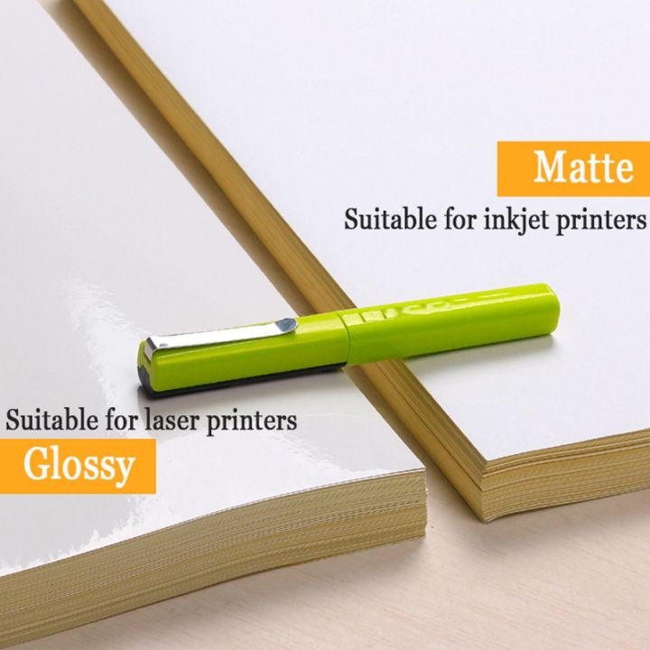 OUMERY%2050%20Sheets%20A4%20White%20Self%20Adhesive%20Waterproof%20Sticker%20Label%20Matte%20Paper%20for%20Inkjet%20Printer%20Copier%20-%20Image%204