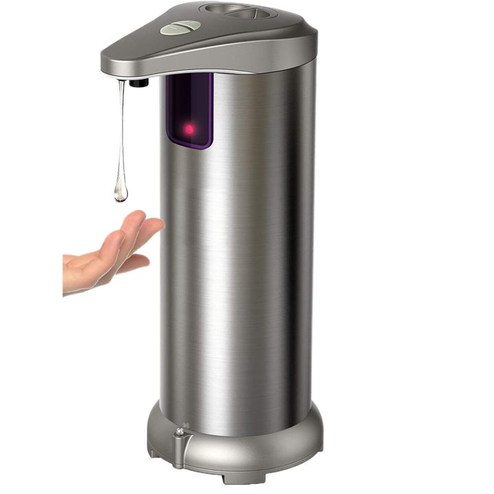 Stainless%20Steel%20Infrared%20Sensor%20Automatic%20Soap%20Dispenser%20250ML%20-%20Silver%20-%20Image%203