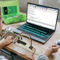 New Keyestudio Raspberry Pi 4B Basic/Super Starter Kit for Raspberry Pi 4 DIY Complete Kit Python Programming Kit(NO RPI Board ). 