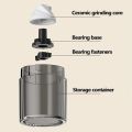 Kitchen Tools Adjustable Manual Coffee Grinder Portable Crank Hand Crank Coffee Grinder Coffee Grinder Home Outdoors Travel. 