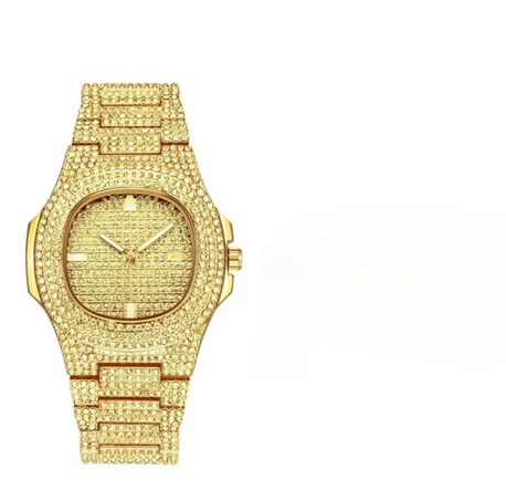 Fashionable%20Golden%20Quartz%20Iced%20Watch%20For%20Unisex%20-%20Image%204