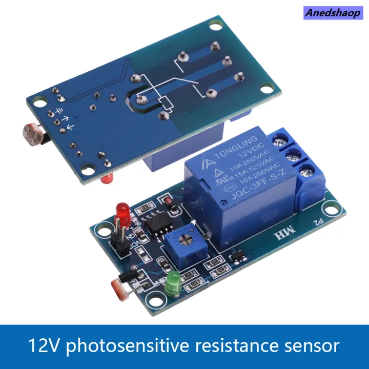 Anedshaop%205V%2012V%20Light%20Photoswitch%20Sensor%20Switch%20LDR%20Photoresistor%20Relay%20Luxury%20Module%20Light%20Detection%20Photosensitive%20Sensor%20Board%20For%20Arduino%20-%20Image%208