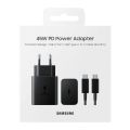 Samsung Original 45W Travel Adapter | 45W Charger | With C To C Cable. 
