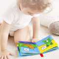 Baby Soft Cloth Book (6 Pcs Educational Learning Books) - Books | 100% Non Toxic Baby Safe Early Learning Book For Kids. 