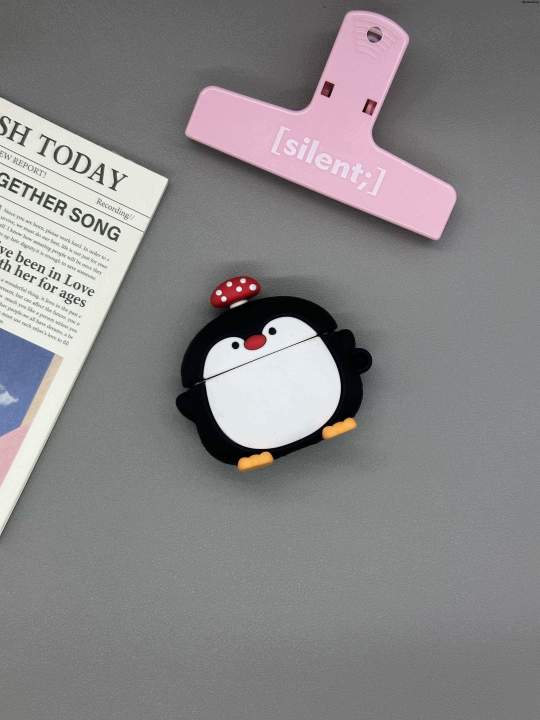 QiyuanshopAffordable%20iPhone%20earphone%20case%20for%20AirPods%20pro%20cartoon%20case%20online%20auction%20ping%20pong%20racket%20Xiaoxin%20crayon%20penguin%204/3/2/1%20-%20Image%205
