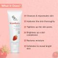 Fix Derma Strawberry Face Wash 75g  For Normal to Dry Skin  with Vitamin E & Strawberry Extract. 
