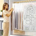 Vacuum Sealer Bags 8pcs Hanging Design for Clothes, Suits, Jackets-Wardrobe Organizer with Storage Capacity. 