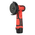 (GGBR) Cordless Angle Grinder, 19500 Rpm 12V Mini Angle Grinder, for Plastic/Pipe/Drywall Cutting & Grinding. 
