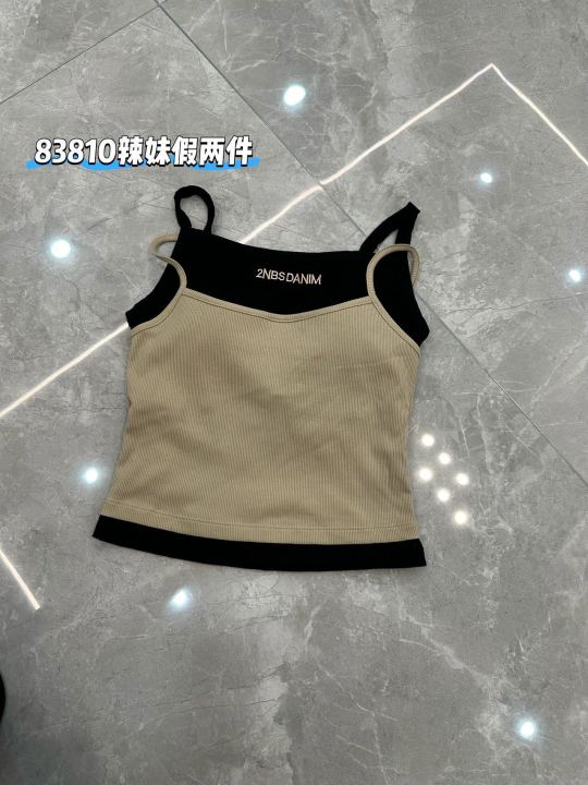 83810#%20Summer%20Hottie%20Thread%20Two%20Camisole%20Versatile%20Printed%20Double%20Strap%20Bear%20Pendant%20Beautiful%20Back%20Woman%20-%20Image%208