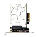 U.2 SSD to PCIE4.0 Riser Card PCI Express 4.0 X4 X8 X16 SFF-8639 Expansion Card As Shown PCB for Windows8/10/Linux. 