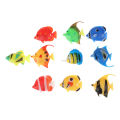 10pcs Aquarium Fish Tank Artificial Fake Floating Fish Pet Decor Ornaments Jessica. 