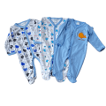 100% Cotton Long Sleeve Baby Romper/Sleep-Suits - 3 Pcs Pack Sets with all sizes for Baby. 