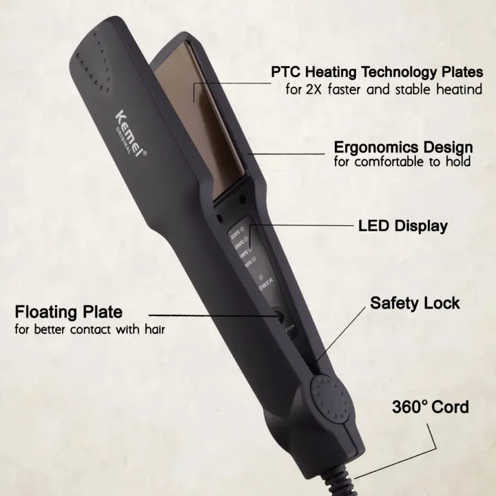 Kemei%20Professional%20Hair%20Straightener%20KM-329%20-%20Image%207