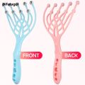 Difutagui Fifty percent discount 2 Pcs Hair Scrubber 9claws For Scalp Head Massager Headaches Back Scratcher Extendable Hand Comb Artifact. 