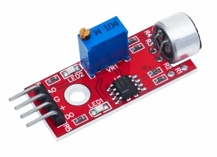 Mic Module High Sensitivity Sound Detection Sensor Module KY-037 ...