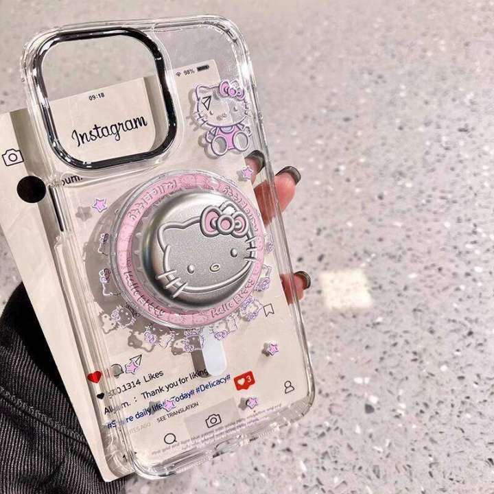Transparent%20KT%20Cat%20Magnetic%20Bottle%20Cap%20Holder%20Compatible%20with%20Phone%20Case%20New%20Cover%20iPhone%20Max%20Shockproof%2016%20Pro%20Silicone%2015%20Full%20Coverage%20Apple%2013%20Female%2014%20-%20Image%205