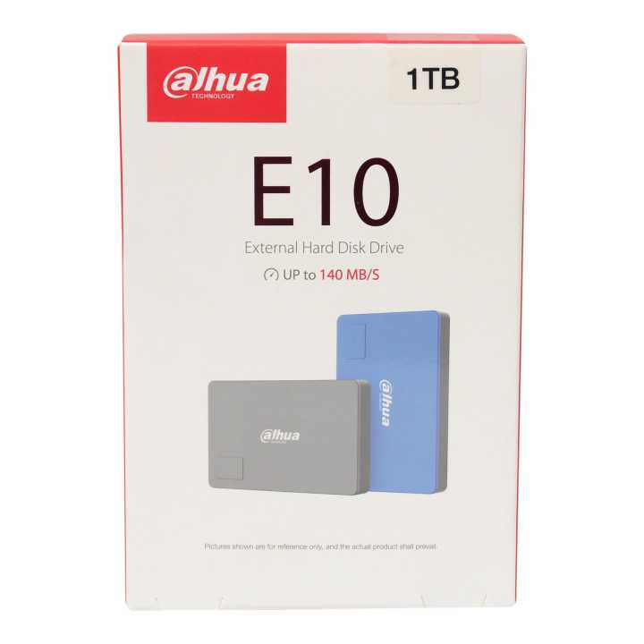 Dahua Multicolor E10 External Hard Disk Drive HDD 1TB 140MB/S