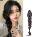 Sutuiying Synthetic Fashion New Chinese Style Long Curly Hair High 【2025 Version】 Ponytail Grabber Twist Braid Natural Artificial Hair. 