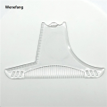 Wenefang 1pc Men Beard Shaping Styling Template Comb Men's Beard Combs Beard Trim Templates Mustache Stencil Edge Control Beauty Tools. 