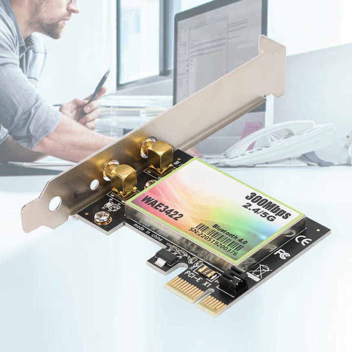 Wireless%20wireless%20PCIe%20card,%202.4G%20/%205G%20dual%20band%20wireless%20PCI%20Express%20card,%20Bluetooth%204.0%20wireless%20network%20card%20300%20Mbps,%20supports%20Windows%207/8%20/%208.1%20/%20-%20Image%205