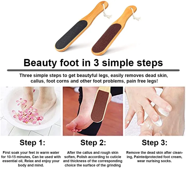 Double%20Sided%20Foot%20File%20Scrubber%20Dead%20Skin%20&%20Callus%20Remover%20Pedicure%20Tool%20with%20Wooden%20Handle%20-%20Image%203