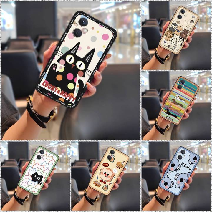 Mobile%20Case%20Cartoon%20Phone%20Case%20For%20OPPO%20A96%205G/Reno7Z%205G/Reno7%20Lite/F21%20Pro%205G%20Fashion%20Design%20Back%20Cover%20Graffiti%20Cute%20-%20Image%205