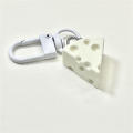 Mini size Cheese keychain Unique Resin Student girl Jewelry pendant Durable material Sweet Imitation food play pendant for Backpack decoration. 