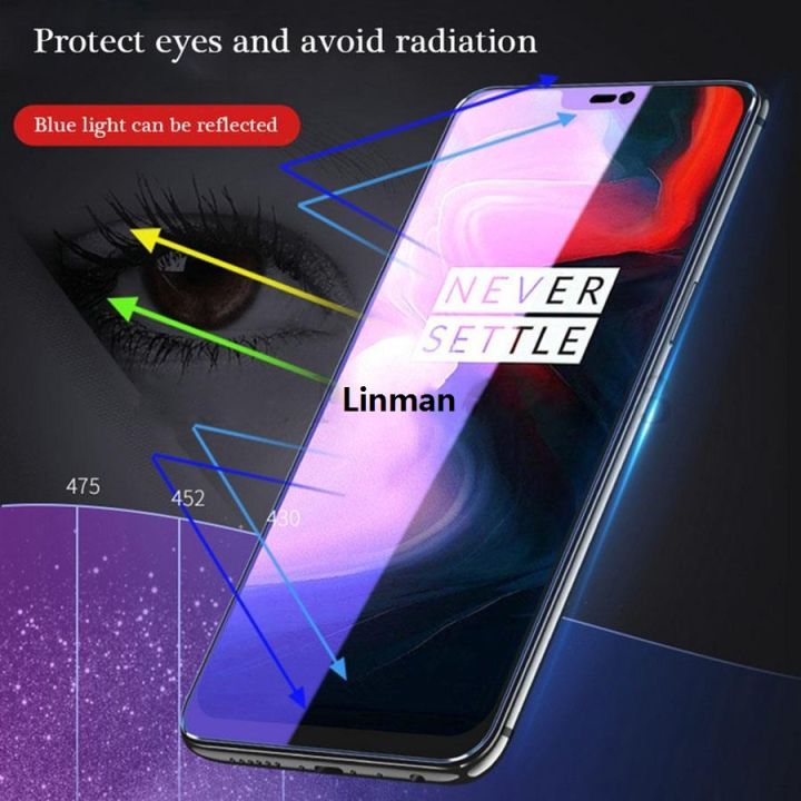 Linman Anti-Blue Ray Matte Tempered Glass Luxury For XiaoMi RedMi Note 7 / Note 7 Pro