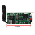 12V 24V Mini Receiver Wireless Remote Control Relay Receiver 3.6V Micro Remote Control Switch Module With Transmitter For Led Lamp Light Diy Taotai. 